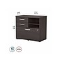 Bush Business Furniture Studio C Office Storage Cabinet with Drawers and Shelves, Storm Gray (SCF130SGSU)~#|#~sp143680594_sc7