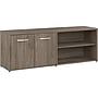 Bush Business Furniture Studio C Low Storage Cabinet with Doors and Shelves, Modern Hickory (SCS160MH)~#|#~sp143680605_sc7