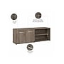 Bush Business Furniture Studio C Low Storage Cabinet with Doors and Shelves, Modern Hickory (SCS160MH)~#|#~sp143680607_sc7