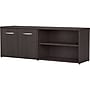 Bush Business Furniture Studio C Low Storage Cabinet with Doors and Shelves, Storm Gray (SCS160SG)~#|#~sp143680619_sc7