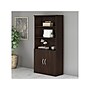 Bush Business Furniture Studio C 73"H 5-Shelf Bookcase with Adjustable Shelves, Black Walnut Laminated Wood (SCB136BW)~#|#~sp143680670_sc7
