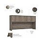 Bush Business Furniture Studio C 72"W U Shaped Desk with Hutch and Mobile File Cabinet, Modern Hickory (STC003MHSU)~#|#~sp143680683_sc7