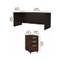 Bush Business Furniture Studio C 72"W Office Desk with Mobile File Cabinet, Black Walnut (STC013BWSU)~#|#~sp143680717_sc7