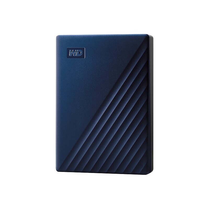 WD My Passport for Mac 5TB, External Hard Drive, Midnight Blue (WDBA2F0050BBL-WESN) image 1