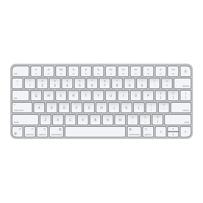 Apple Magic Keyboard Wireless, Silver/White Keys (MK2A3LL/A) Apple Magic Keyboard Wireless, Silver/White Keys (MK2A3LL/A)