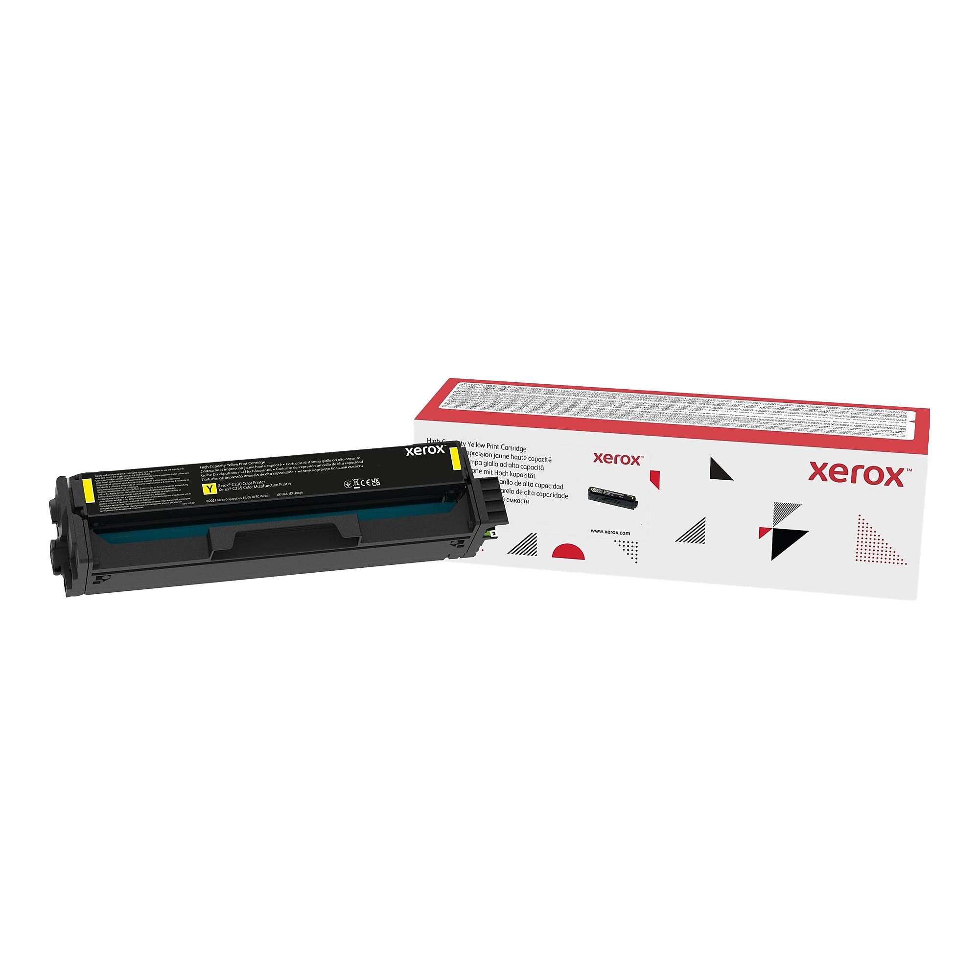 Xerox C230/C235 Yellow High Yield Toner Cartridge, Prints up to 2,500 Pages (006R04394) Sansujyuku sansujyuku.com