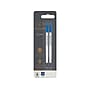 Parker Quink Rollerball Pen Refill, 0.7 mm, Medium Point, Blue Ink, 2/Pack (1950327)~#|#~sp143774661_sc7