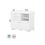 Bush Business Furniture Studio C Office Storage Cabinet with Drawers and Shelves, White (SCF130WHSU)~#|#~sp143774678_sc7