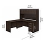 Bush Business Furniture Studio C 72"W L Shaped Desk with Hutch, Mobile File Cabinet and Return, Black Walnut (STC006BWSU)~#|#~sp143774710_sc7