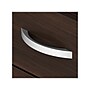 Bush Business Furniture Studio C 72"W L Shaped Desk with Hutch, Mobile File Cabinet and Return, Black Walnut (STC006BWSU)~#|#~sp143774711_sc7