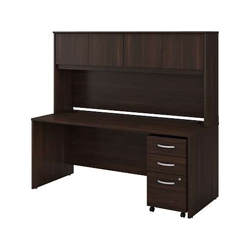 Bush Business Furniture Studio C 72" W Computer Desk with Hutch and