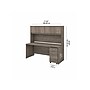 Bush Business Furniture Studio C 72"W Office Desk with Hutch and Mobile File Cabinet, Modern Hickory (STC011MHSU)~#|#~sp143774734_sc7