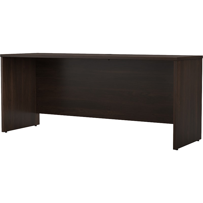 Bush Business Furniture Studio C 72"W Credenza Desk, Black Walnut (SCD372BW-Z) image 1