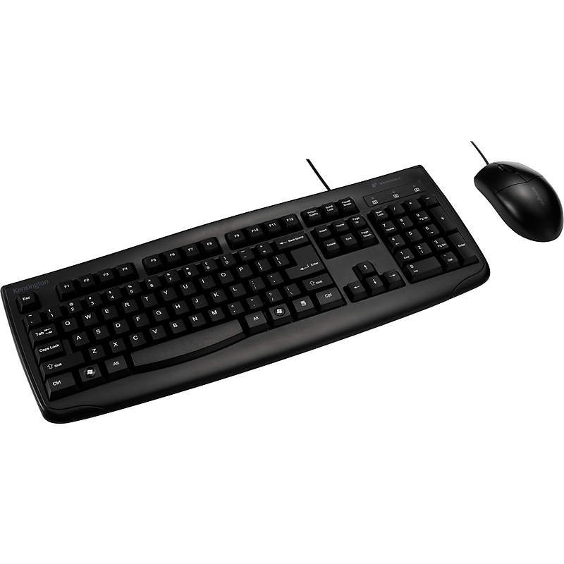 Kensington Pro Fit Keyboard and Optical Mouse Combo, Black (K70316US) image 1