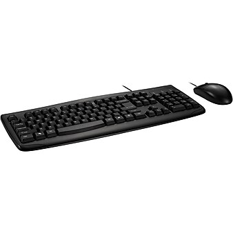 Kensington Pro Fit Keyboard and Optical Mouse Combo, Black (K70316US)