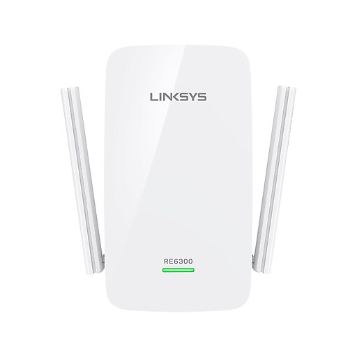 Linksys RE6300 Dual Band 2.4/5GHz Wireless and Extender, White