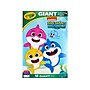 Crayola Giant Coloring Pages Baby Shark Coloring Book, 18 Pages (04-0985)~#|#~sp144158479_sc7