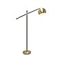 Lalia Home Studio Loft 59" Antique Brass/Matte Black Floor Lamp with Dome Shade (LHF-5015-AB)~#|#~sp144158517_sc7