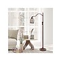 Lalia Home Studio Loft 60" Red Bronze Floor Lamp with Cylindrical Shade (LHF-5020-RB)~#|#~sp144158581_sc7