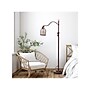 Lalia Home Studio Loft 60" Red Bronze Floor Lamp with Cylindrical Shade (LHF-5020-RB)~#|#~sp144158582_sc7