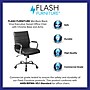 Flash Furniture Vivian Vinyl Swivel Mid-Back Executive Office Chair, Black (GO2240BK)~#|#~sp144375297_sc7