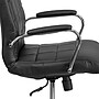 Flash Furniture Vivian Vinyl Swivel Mid-Back Executive Office Chair, Black (GO2240BK)~#|#~sp144375301_sc7