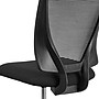 Ergonomic Mid-Back Mesh Drafting Chair with Black Fabric Seat and Adjustable Foot Ring [GO-2100-GG]~#|#~sp144375311_sc7