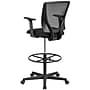 Flash Furniture Harper Ergonomic Mesh Fabric Swivel Mid-Back Drafting Chair, Black (GO2100A)~#|#~sp144375466_sc7