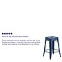 Flash Furniture Colorful Restaurant Counter Height Stool, Antique Blue (ETBT350324AB)~#|#~sp144375742_sc7