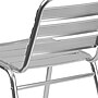 Flash Furniture Aluminum Commercial Indoor-Outdoor Armless Restaurant Stack Chair with Triple Slat Back~#|#~sp144376193_sc7