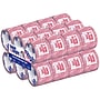 Tape Logic 3" x 110" yds. x 2.5 mil "TAMPER EVIDENT" Security Tape,  Red/White, 24/Carton~#|#~sp144376949_sc7