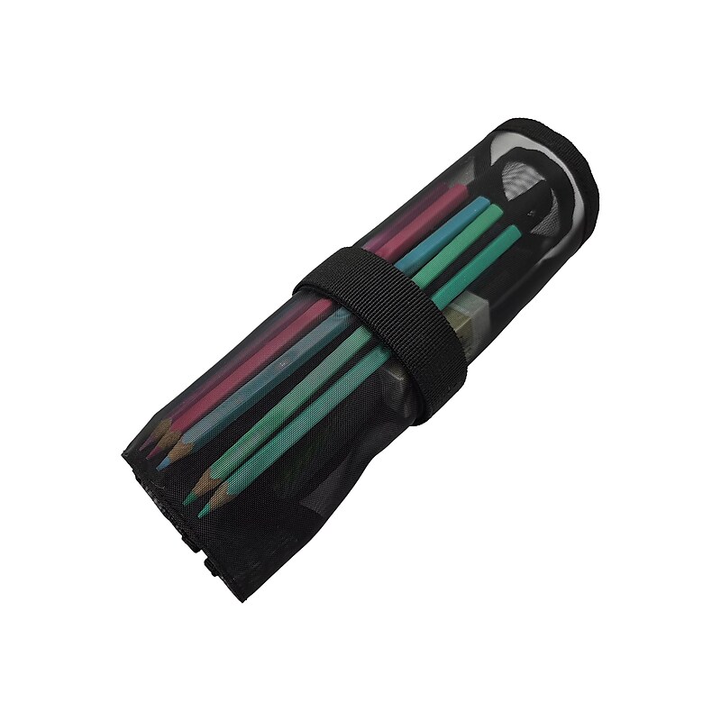 Zipit Hook & Loop Polyester Mesh Roll, Black (MPR-STA) image 1