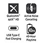 Morpheus 360 Synergy HD Active Noise Cancelling Wireless Bluetooth Headphones with Mic (HP9550HD)~#|#~sp144387119_sc7