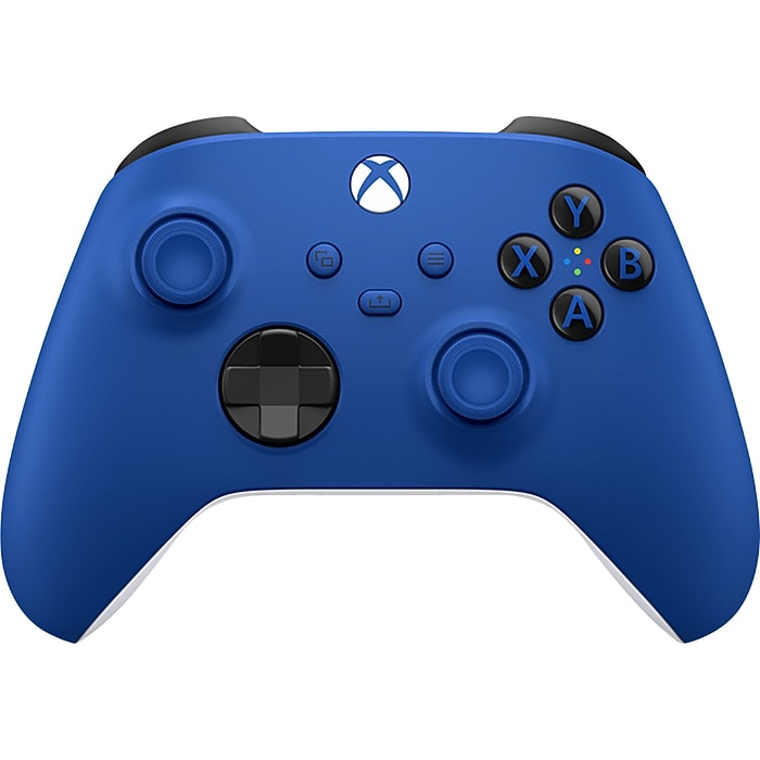 Microsoft Wireless Controller Xbox Series Wireless Analog Joystick, Xbox  One, Series S, X, Schock Blue (QAU00065)