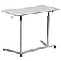 Flash Furniture Merritt 37"W Rectangular Adjustable Standing Computer Desk, Light Gray (NANIP61)~#|#~sp144471814_sc7
