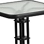 Flash Furniture Lila 23.5'' Square Table with 2 Slat Stack Chairs, Black (TLH0731SQ017CB2)~#|#~sp144472241_sc7