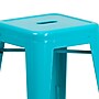 Flash Furniture Colorful Restaurant Counter Height Stool, Crystal Teal-Blue (ETBT350324CB)~#|#~sp144472526_sc7