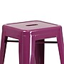 Flash Furniture Colorful Restaurant Barstool, Purple (ETBT350330PUR)~#|#~sp144472540_sc7