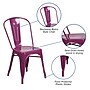 Flash Furniture Metal Indoor-Outdoor Stackable Chair, Purple (ET-3534-PUR-GG)~#|#~sp144472575_sc7