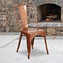 Flash Furniture Copper Metal Indoor-Outdoor Stackable Chair (ET-3534-POC-GG)~#|#~sp144472586_sc7