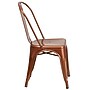 Flash Furniture Copper Metal Indoor-Outdoor Stackable Chair (ET-3534-POC-GG)~#|#~sp144472644_sc7