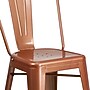 Flash Furniture Colorful Restaurant Counter Height Stool with Back, Copper (ET353424POC)~#|#~sp144472748_sc7