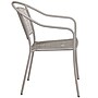 Flash Furniture Light Gray Indoor-Outdoor Steel Patio Arm Chair with Round Back (CO-3-SIL-GG)~#|#~sp144472825_sc7