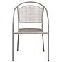 Flash Furniture Light Gray Indoor-Outdoor Steel Patio Arm Chair with Round Back (CO-3-SIL-GG)~#|#~sp144472826_sc7