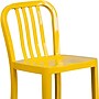 Flash Furniture Colorful Restaurant Counter Height Stool with Back, Yellow (CH6120024YL)~#|#~sp144473075_sc7