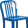 Flash Furniture Colorful Restaurant Counter Height Stool with Back, Blue (CH6120024BL)~#|#~sp144473232_sc7