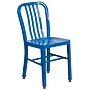Flash Furniture Metal Indoor-Outdoor Chair, Blue (CH-61200-18-BL-GG)~#|#~sp144473246_sc7