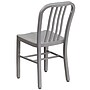 Flash Furniture Silver Metal Indoor-Outdoor Chair (CH-61200-18-SIL-GG)~#|#~sp144473262_sc7