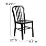 Flash Furniture Black Indoor Outdoor Chairs (CH6120018BK)~#|#~sp144473284_sc7