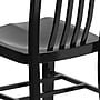 Flash Furniture Black Indoor Outdoor Chairs (CH6120018BK)~#|#~sp144473286_sc7